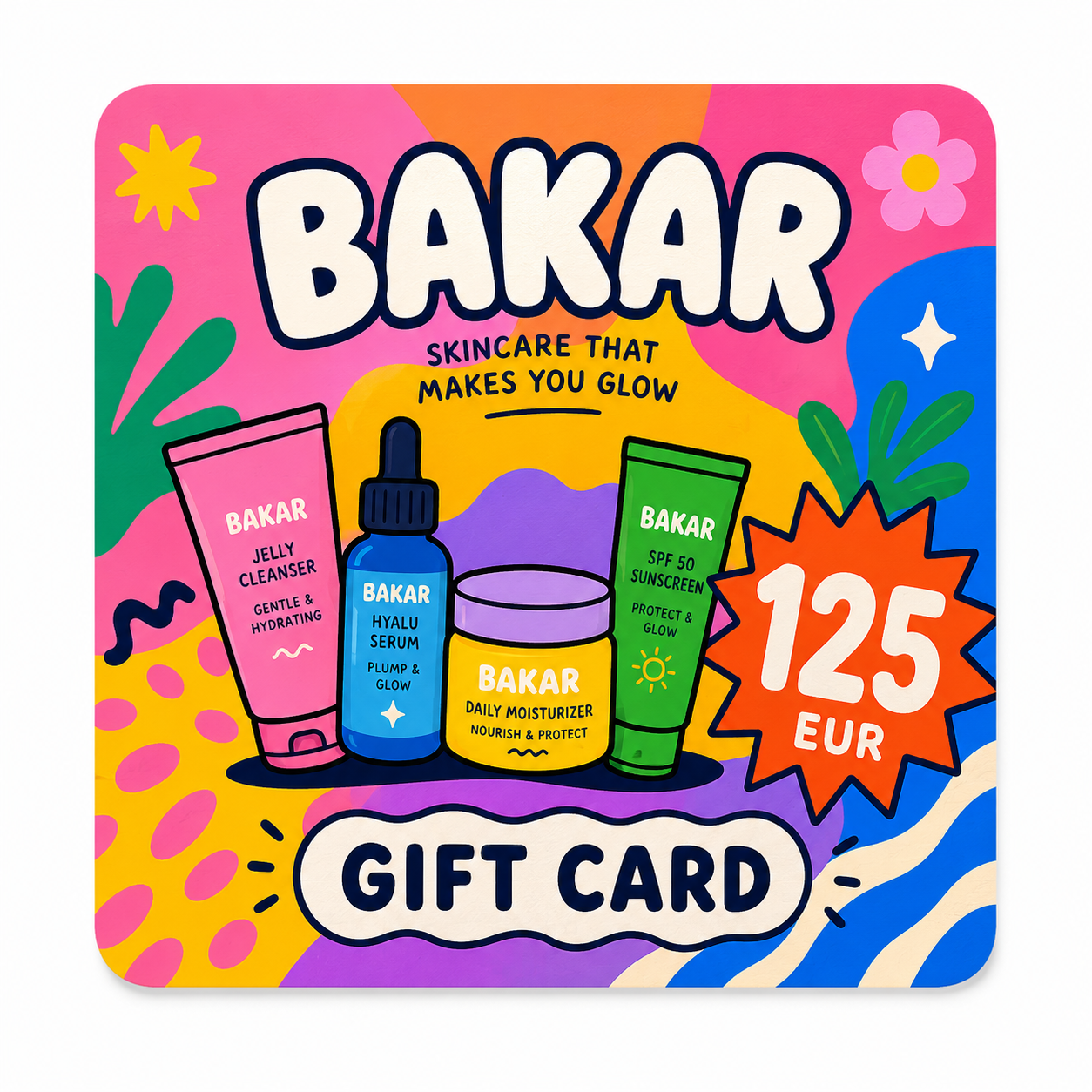 €125 Gift Card – A Full Routine, All Wrapped Up