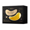 24K Gold Hydrogel Collagen Eye Mask — Soften, Firm & Brighten — Reduces Dark Circles, Puffiness, Eye Bags & Fine Lines — Korean Skincare, 24 Pairs