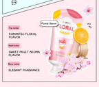 Natural Plant Extract Nourishing Floral Hand Cream 50g – Deep Moisturizing, Brightening & Anti-Aging Hyaluronic Acid Hand Lotion for Dry Skinl