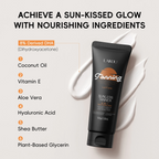 Sunless Self Tanning Lotion 100g – 2-in-1 Bronzer & Moisturizer for a Radiant Sun-Kissed Glow Without UV Damage