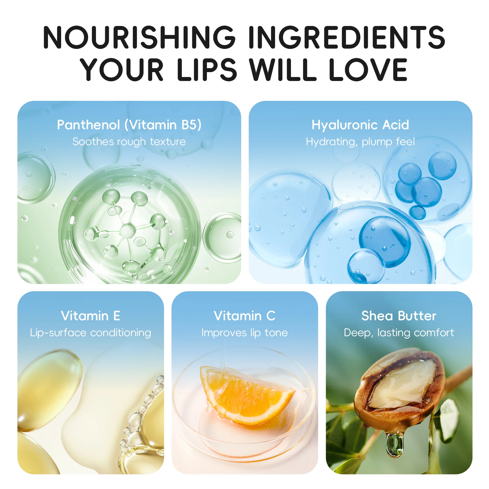 Milk Nourishing Lip Balm 3.5g — Deep Moisturizing, Anti-Dryness & Lip Line Smoothing Stick with Shea Butter, Hyaluronic Acid, Vitamin E & C for Silky Soft Kissable Lips