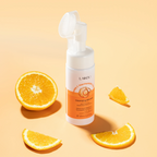 Vitamin C & Niacinamide Anti-Aging Facial Cleanser Mousse 120ml – Deep Cleansing, Brightening & Pore Minimizing Face Wash for All Skin Types