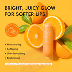 Vitamin C Lip Balm – Hydrating, Anti-Crack & Lip Line Lightening Balm with Shea Butter, Hyaluronic Acid & Honey Extract for Soft, Dewy Lips
