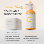 Compact-sized Vitamin C Body Lotion with Hydrolyzed Collagen, Vitamin E & Shea Butter – Deep Hydrating Moisturizer for Radiant, Soft & Smooth Skin 200g