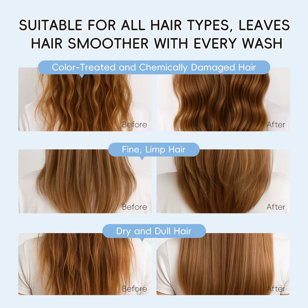 [Compact-sized] Hydrating Milk Hair Conditioner 200ml — Argan Oil, Shea Butter & Australian Milk Extract for Soft, Smooth & Nourished Curly Hair
