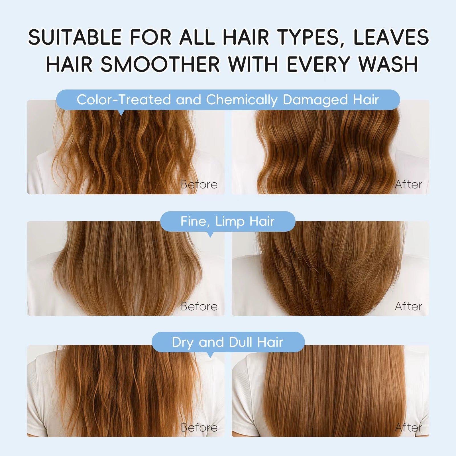 Compact-sized Hydrating Milk Hair Conditioner 200ml — Argan Oil, Shea Butter & Australian Milk Extract for Soft, Smooth & Nourished Curly Hair