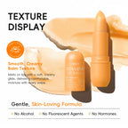 Vitamin C Lip Balm – Hydrating, Anti-Crack & Lip Line Lightening Balm with Shea Butter, Hyaluronic Acid & Honey Extract for Soft, Dewy Lips