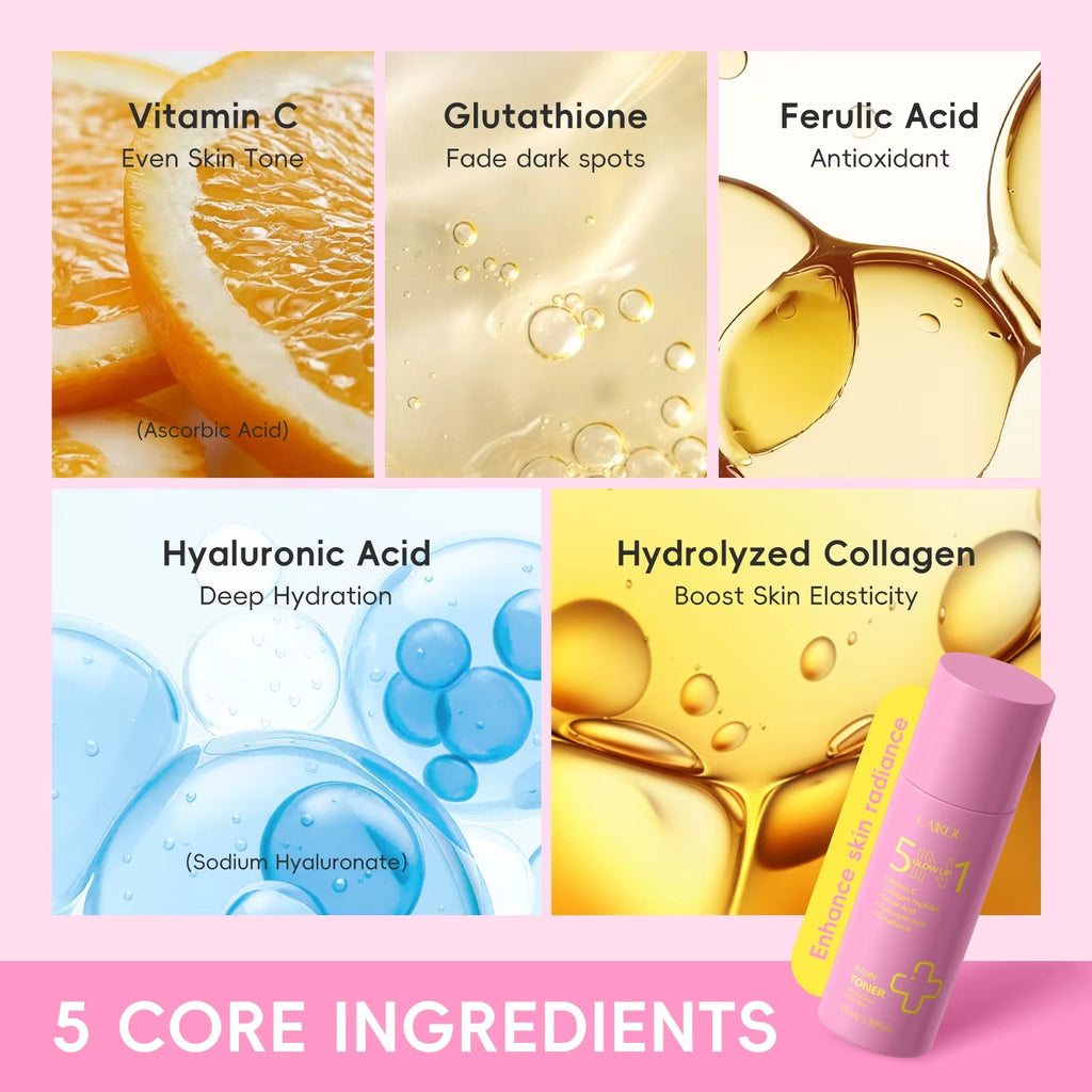 5-in-1 Luminous Hydrating Toner 100ml – Refresh, Hydrate & Glow for Even Complexion and Refined Skin