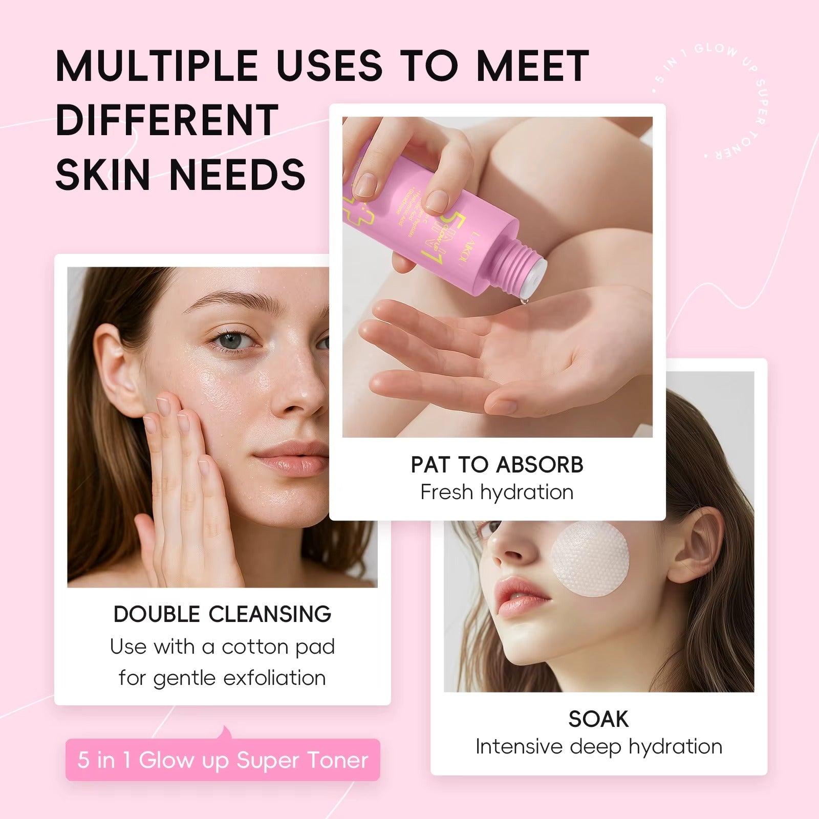 5-in-1 Luminous Hydrating Toner 100ml – Refresh, Hydrate & Glow for Even Complexion and Refined Skin