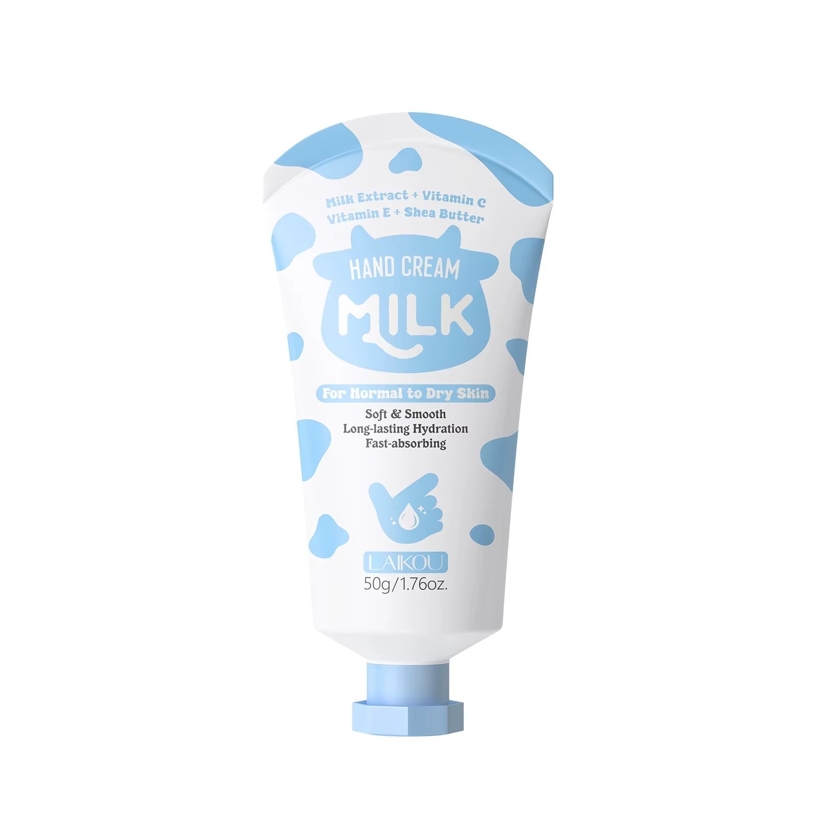 Milk Hand Cream 50g – Nourishing Anti-Chapping & Deep Hydrating Hand Lotion with Shea Butter, Vitamin C & E