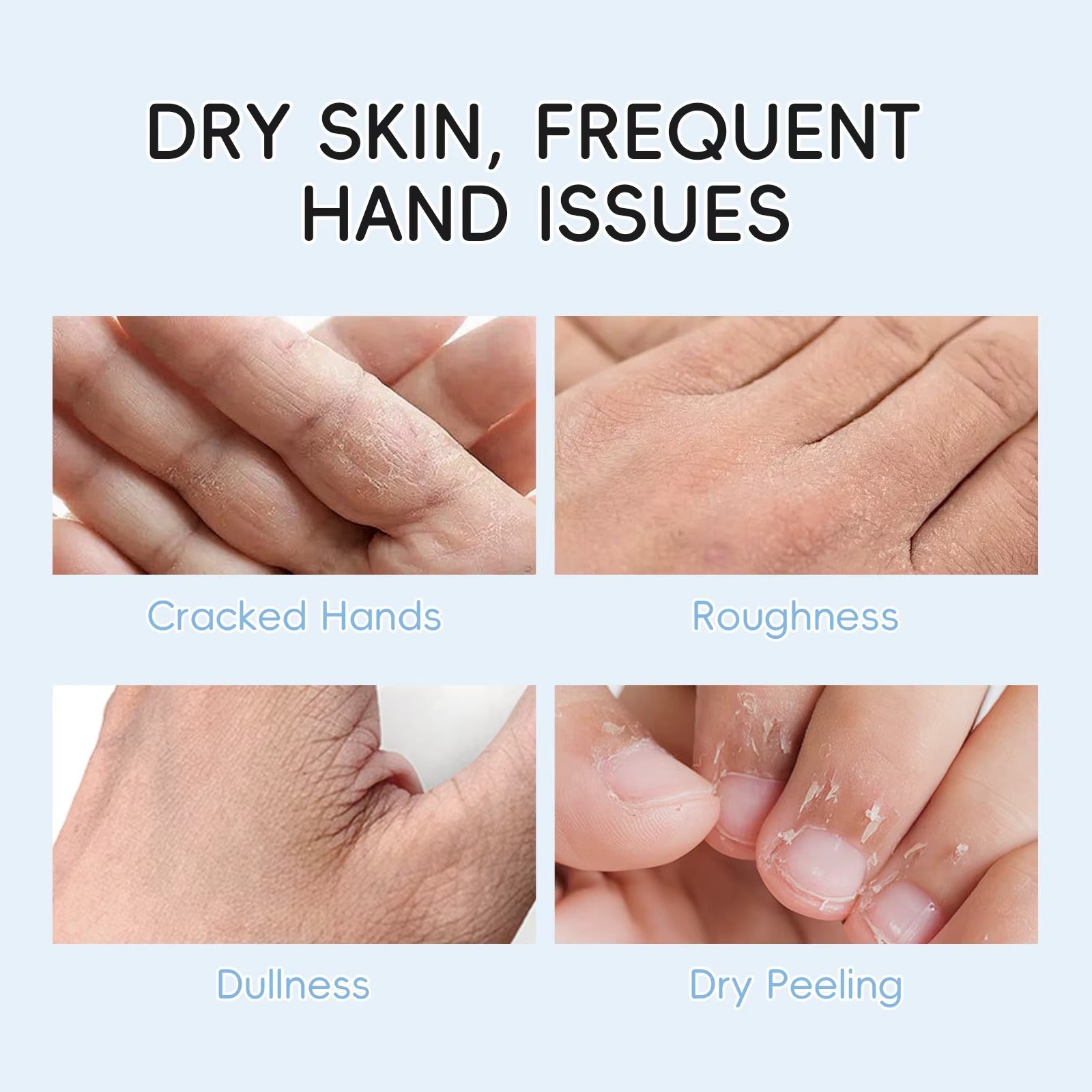 Milk Hand Cream 50g – Nourishing Anti-Chapping & Deep Hydrating Hand Lotion with Shea Butter, Vitamin C & E