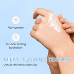 Milk Hand Cream 50g – Nourishing Anti-Chapping & Deep Hydrating Hand Lotion with Shea Butter, Vitamin C & E