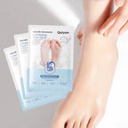 Goat Milk & Niacinamide Brightening Exfoliating Foot Mask — Korean Skincare Moisturizing Foot Peel for Soft, Smooth & Nourished Feet (35g)