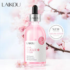 Japan Sakura Face Serum 100ml — Skin Tightening, Deeply moisturizes & Brightening Serum with Vitamin C, Hyaluronic Acid & Cherry Blossom Extract for Glowing Skin