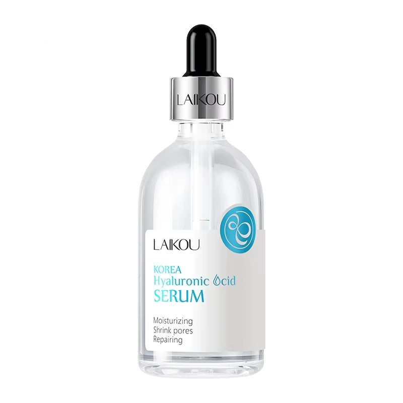 Korea Hyaluronic Acid Face Serum 100ml — Deep Moisturizing, Pore Shrinking, Anti-Aging & Skin Brightening Serum for All Skin Types