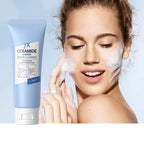 7X Ceramide Barrier Repair Face Cleanser — Deep Pore Cleansing, Acne Soothing & Moisturizing Facial Wash for All Skin Types (100g)