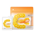 Vitamin C Clay Sleeping Face Mask 12pcs – Deep Cleansing, Pore Minimizing, Brightening & Firming Mud Mask with Hyaluronic Acid & Aloe Extract for All Skin Types