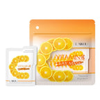 Vitamin C Clay Sleeping Face Mask 12pcs – Deep Cleansing, Pore Minimizing, Brightening & Firming Mud Mask with Hyaluronic Acid & Aloe Extract for All Skin Types