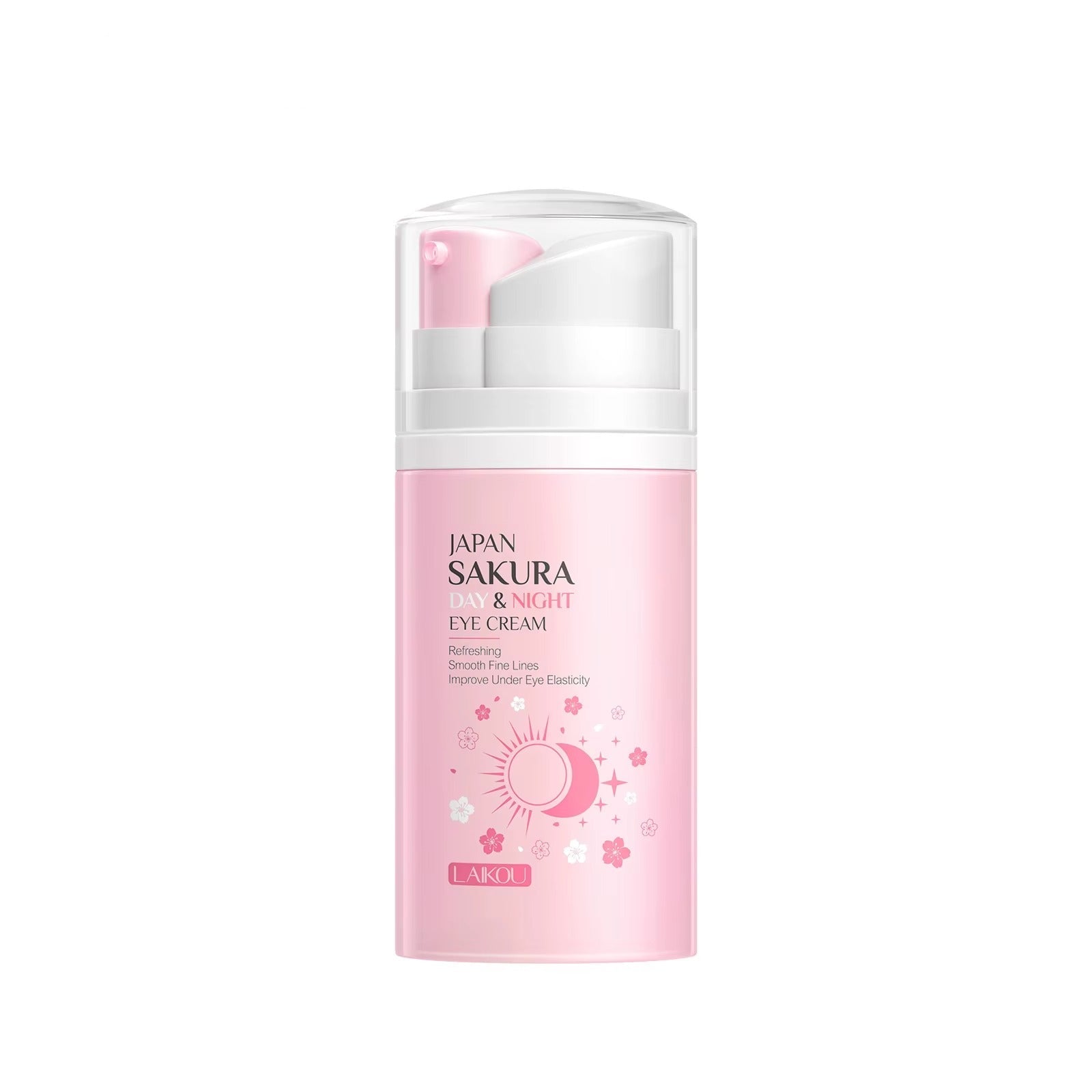 Japan Sakura Day & Night Anti-Aging Eye Lift Cream – Instantly Reduces Dark Circles, Eye Bags, Puffiness & Fine Lines for All Skin Types - 20g