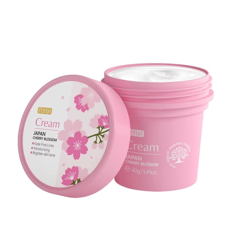 Japan Cherry Blossom Triple Lipid Restore Moisturizing Face Cream — Anti-Aging, Brightening & Nourishing Skincare for All Skin Types (40ml)