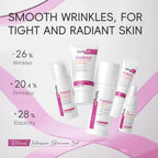 Retinol Intensive 5-Piece Skincare Set — Anti-Aging Facial Cleanser, Toner, Serum, Eye Cream & Moisturizer for Firmer, Brighter, Younger-Looking Skin