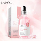 Japan Sakura Face Serum 100ml — Skin Tightening, Deeply moisturizes & Brightening Serum with Vitamin C, Hyaluronic Acid & Cherry Blossom Extract for Glowing Skin