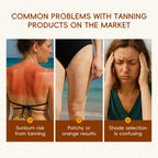 Sunless Self Tanner Body Tanning Mousse — Sun-Free Bronze Glow Self Tan Express for Face & Body, One Universal Shade, 100ml