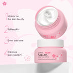 Japan Sakura Collagen Body Serum Cream – Brightening, Deep Moisturizing  & Deep Moisturizing for All Skin Types | Natural Repair Body Lotion 60g
