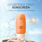 SPF 50 Sunscreen Cream for Face & Body – Lightweight, Waterproof & Anti-Sweat UV Protection for Outdoor Sports (50g)