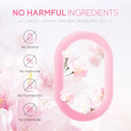 5-Piece Japan Sakura Complete Skincare Bundle — Cleanser, Toner, Eye Cream, Serum & Essence Cream — Even Skin Tone, Fade Dark Spots for Radiant & Firm Skin