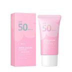 Japan Sakura Sunscreen SPF 50 PA+++ — Korean Face Sunscreen Cream with Niacinamide & Hyaluronic Acid, Waterproof UV Protection 50g