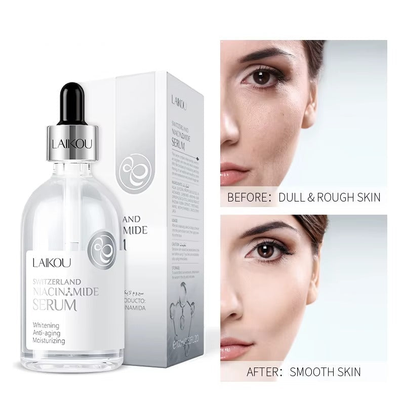 Niacinamide Face Serum with Hyaluronic Acid 100ml — Brightening & Pore-Minimizing Serum for All Skin Types