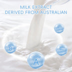 Compact-sized Hydrating Milk Hair Conditioner 200ml — Argan Oil, Shea Butter & Australian Milk Extract for Soft, Smooth & Nourished Curly Hair