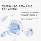 7X Ceramide Barrier Repair Face Cleanser — Deep Pore Cleansing, Acne Soothing & Moisturizing Facial Wash for All Skin Types (100g)