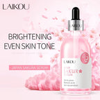 Japan Sakura Face Serum 100ml — Skin Tightening, Deeply moisturizes & Brightening Serum with Vitamin C, Hyaluronic Acid & Cherry Blossom Extract for Glowing Skin