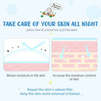 Skin Rejuvenation Sleeping Mask – 15 Travel Packs — Moisturizing, Brightening & Repairing Night Cream for Dry Skin
