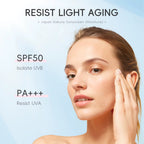 Japan Sakura Sunscreen SPF 50 PA+++ — Korean Face Sunscreen Cream with Niacinamide & Hyaluronic Acid, Waterproof UV Protection 50g