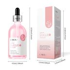 Japan Sakura Face Serum 100ml — Skin Tightening, Deeply moisturizes & Brightening Serum with Vitamin C, Hyaluronic Acid & Cherry Blossom Extract for Glowing Skin