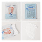 Goat Milk & Niacinamide Brightening Exfoliating Foot Mask — Korean Skincare Moisturizing Foot Peel for Soft, Smooth & Nourished Feet (35g)