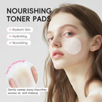Japan Sakura Day & Night Toner Pad 100ml – Hyaluronic Acid, Niacinamide & Salicylic Acid Moisturising and Firming Face Toner Pads for All Skin Types