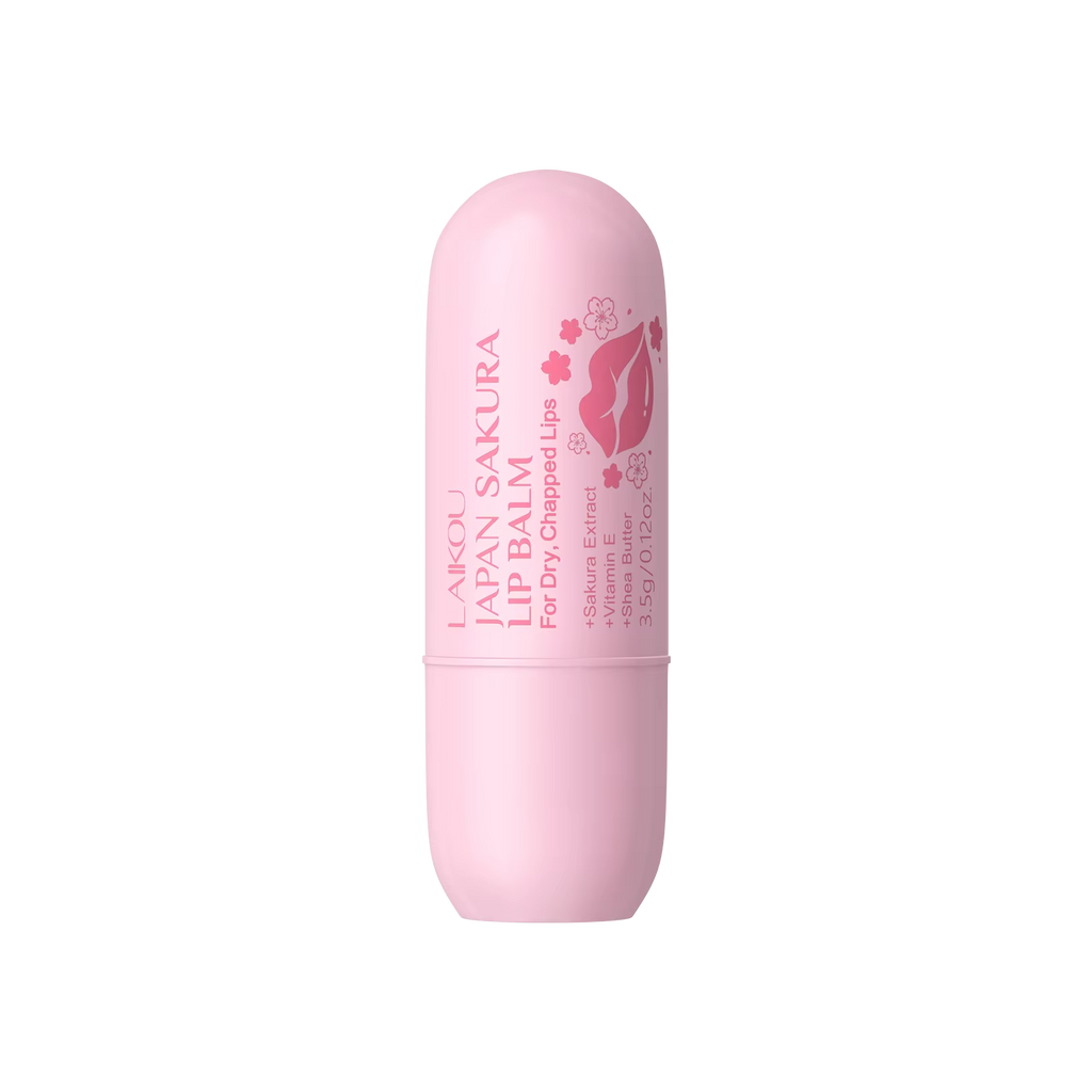 Japan Sakura Overnight Lip Balm Mask — Deep Hydrating & Moisturizing Lip Care Cream That Evens Lip Tone, Softens Lip Lines, Fights Dryness & Flaking
