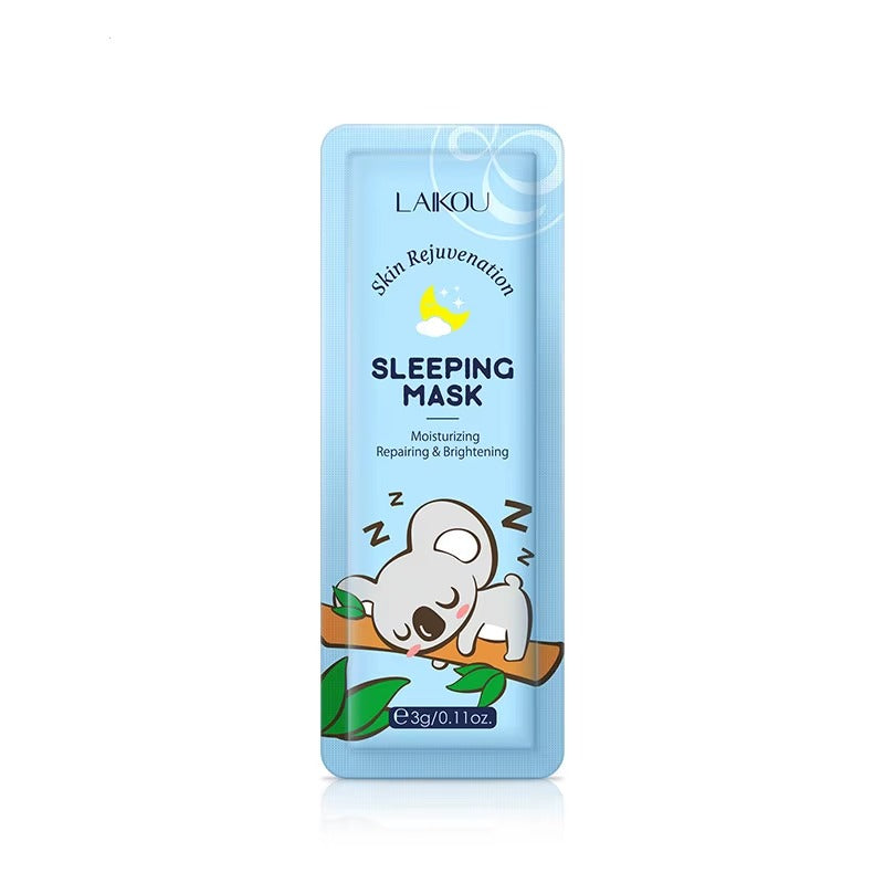Skin Rejuvenation Sleeping Mask – 15 Travel Packs — Moisturizing, Brightening & Repairing Night Cream for Dry Skin