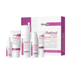 Retinol Intensive 5-Piece Skincare Set — Anti-Aging Facial Cleanser, Toner, Serum, Eye Cream & Moisturizer for Firmer, Brighter, Younger-Looking Skin