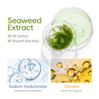 Seaweed Sleeping Face Mask with Centella Asiatica, Snail Collagen & Hyaluronic Acid – Overnight Skin Repair, Deep Hydration & Barrier Restore (15 Individual Packs)