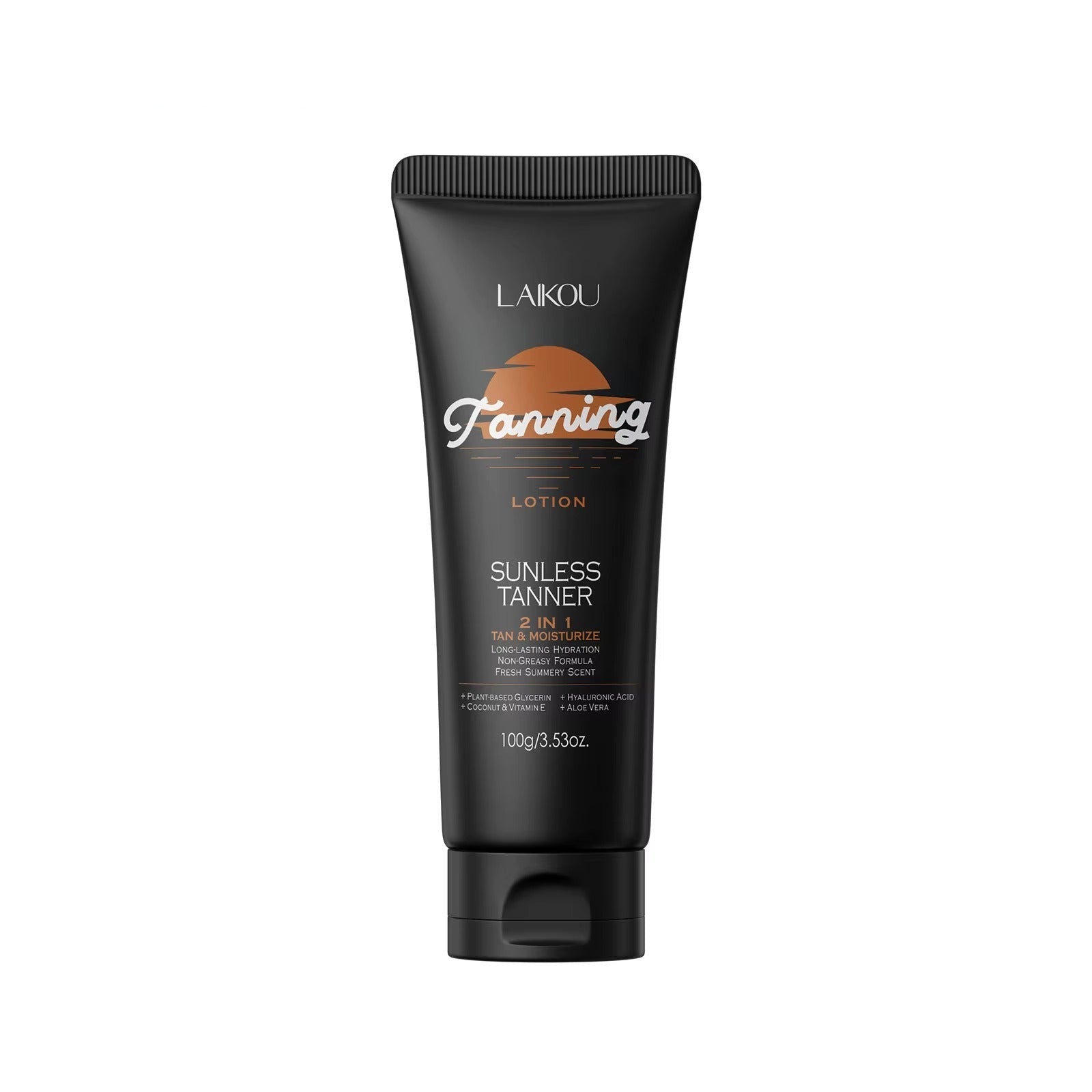 Sunless Self Tanning Lotion 100g – 2-in-1 Bronzer & Moisturizer for a Radiant Sun-Kissed Glow Without UV Damage