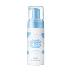 Milk Mousse Cleansing Foam 120ml – Hyaluronic Acid Face Wash for Deep Cleansing, Moisturizing, Brightening & Anti-Aging, Suitable for All Skin Types