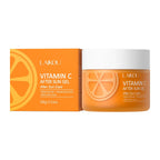 Vitamin C After Sun Gel – Deep Hydrating & Brightening Face Cream with Niacinamide, Hyaluronic Acid & 96% Aloe Vera for All Skin Types, 100g