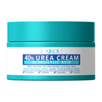 40% Urea & 2% Salicylic Acid Foot Cream – Deep Exfoliating Moisturizing Repair Cream for Cracked Heels, Dry Hands, Rough Elbows & Knees
