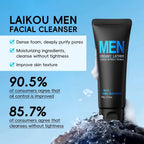 3-in-1 Men's Daily Skincare Set — Oil Control, Hyaluronic Acid Hydration & Skin Barrier Repair for All Skin Types