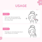 Japan Cherry Blossom Eye Serum Roller 15ml — Targets Dark Circles, Puffiness & Fine Lines — Niacinamide, Vitamin C & Hyaluronic Acid